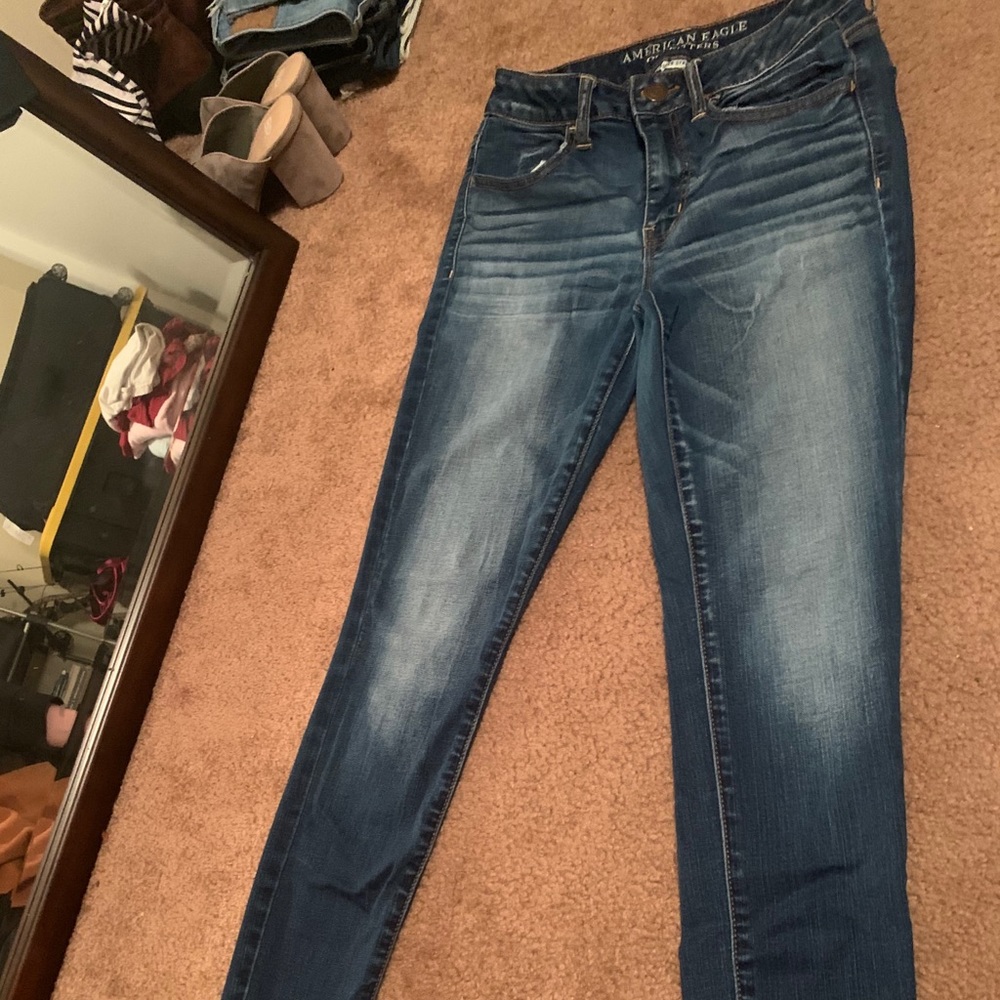 hi-rise jeggings